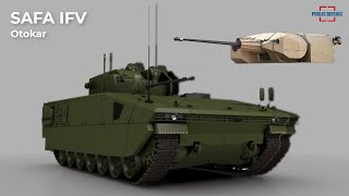 The Export Version of TULPAR is on Display With the Otokar Design Mizrak-30 Medium Turret