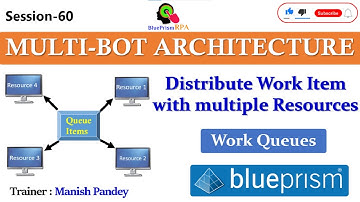 Multi BOT Architecture Blue Prism | Environment Locking in Blue Prism | Session 60 | BluePrism RPA