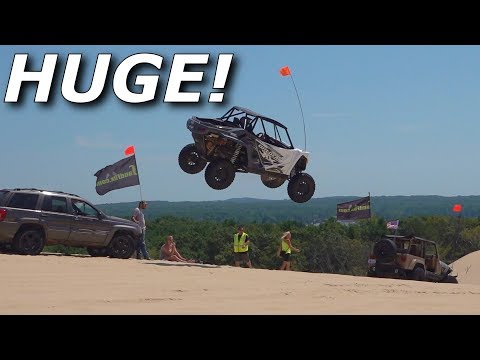 beast-mode-x3-rips,-yxz-destroys-itself,-turbo-s-goes-huge!-dunes!