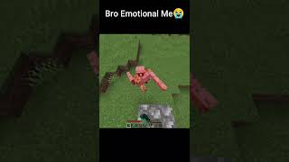 Bro really went from happy to sad 😭💔#Minecraft #SadMoment #Emotional #Relatable #Shorts #Viral #Tren