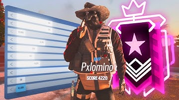 The BEST *SLOW SENS* for NO RECOIL To Hit Champion In Operation Twin Shells Rainbow Six Siege