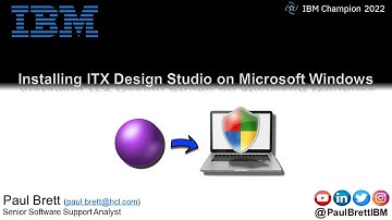 Installing ITX Design Studio on Microsoft Windows