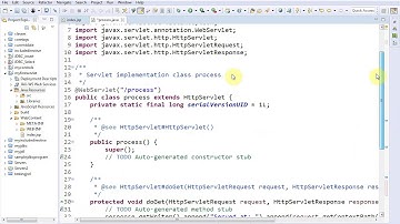 Writing your first servlet program