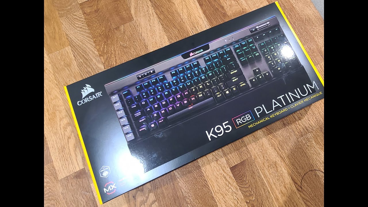 Clavier Mecanique Corsair K95 RGB Platinium