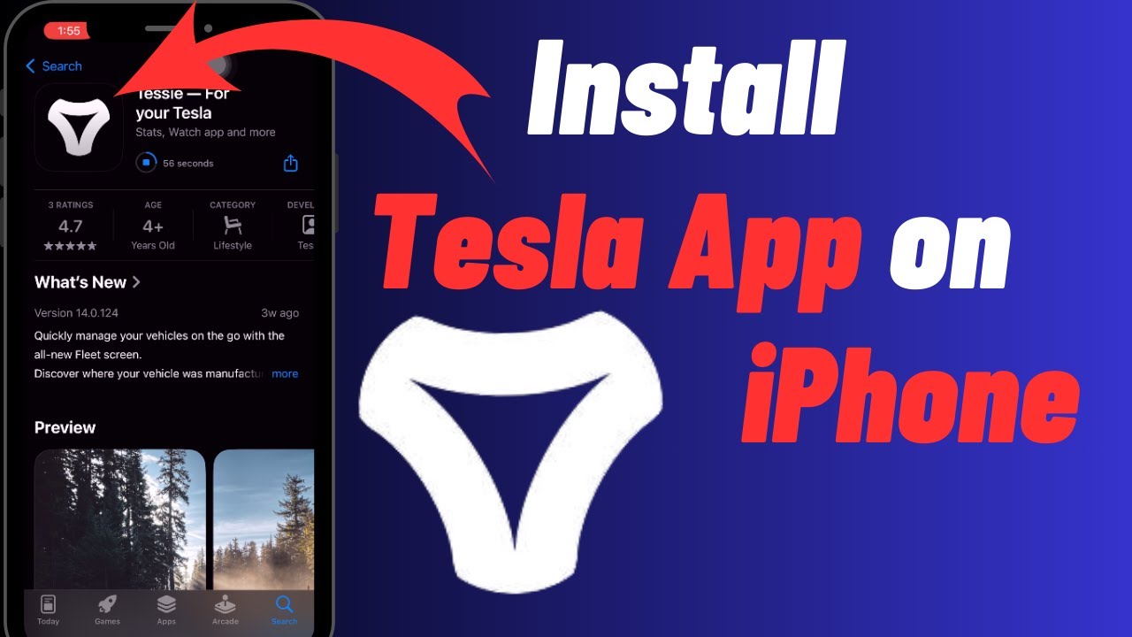 How To Install Tesla App on iPhone - YouTube