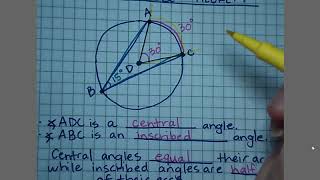 Unit 4 - Day 4 - Inscribed Angle Theorem