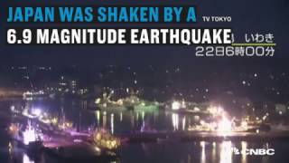 Japan shaken by 6.9 magnitude earthquake