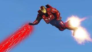 ULTIMATE IRON MAN MOD! (GTA 5 Mods Funny Moments)
