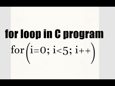 For loop in C program in bangla.. Very easy way to learn.. 2018...