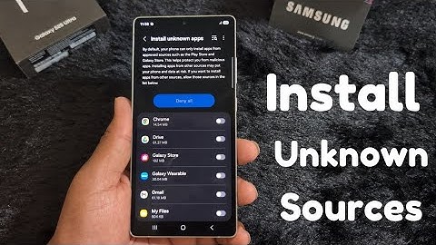 How to Enable Install From Unknown Sources in Samsung Galaxy S25 Ultra/S25 Plus/S25 Edge/S25