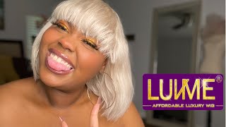 Blonde Bob Wig Try On | Luvme Hair @LuvmeHairOfficial