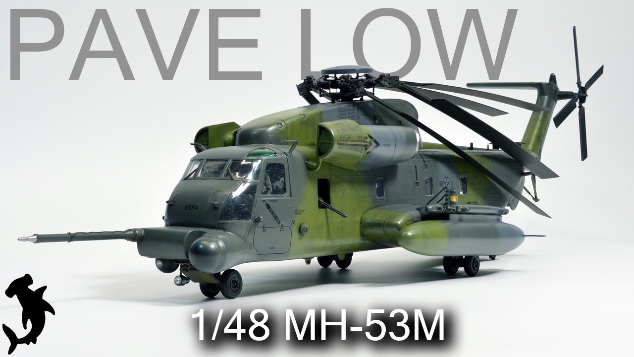 Revell 1/48 MH-53M Conversion | Full Build Video
