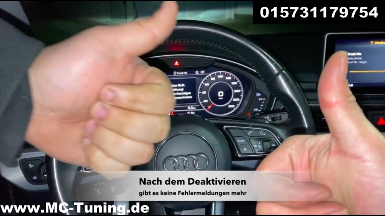 Audi A4 Wegfahrsperre deaktivieren - AdBlue deaktivieren