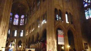 Gospel singing in Notre Dame Paris