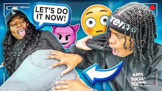 LET’S DO IT IN THE BACKSEAT PRANK LEADS TO SOMETHING ELSE😍