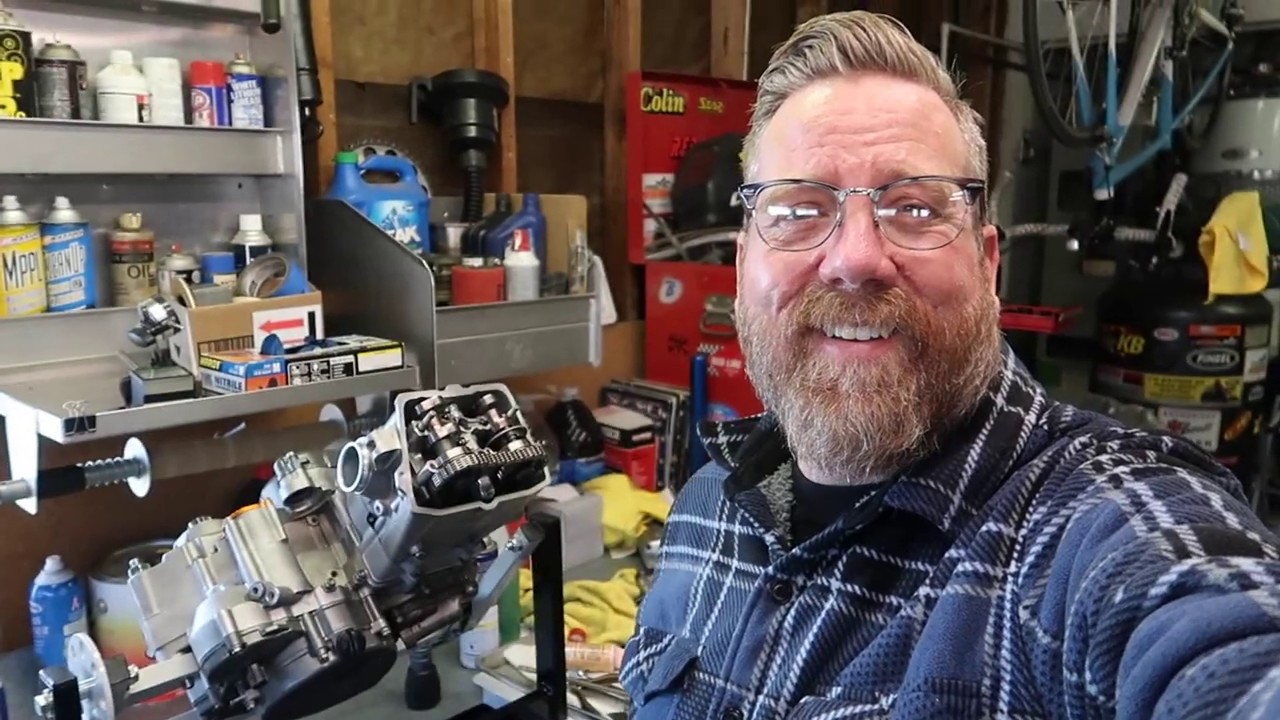 2008 KTM 250XCF Engine rebuild part 3 - YouTube