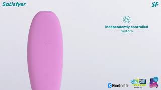 Video: SATISFYER CURVY 3 CLITORIS STIMULATOR