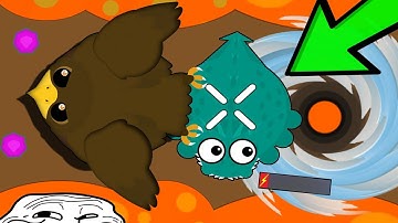 Mope.io GOLDEN EAGLE KILLS SEA MONSTER TROLL! Legendary Rare Golden Eagle Trolling Update (Mope.io)