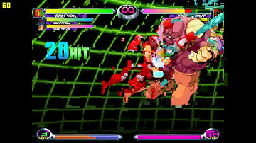 MVC2 Iron Man Unfly Combo