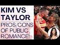 Super bowl taylor swift  travis vs kim kardashian  odell proscons of public  shallon lester