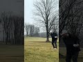 Scrambling here on this long par 5.