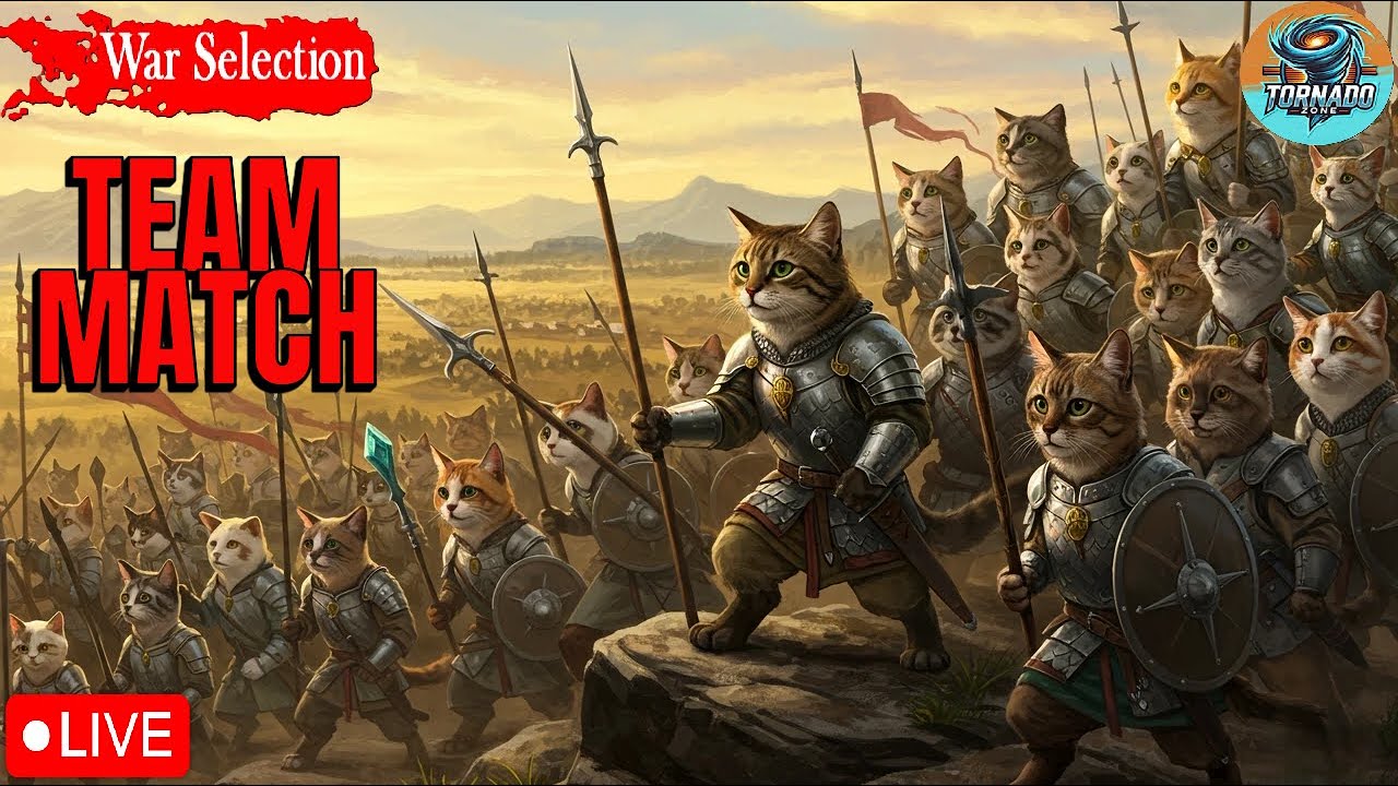 🔴 War Selection LIVE ⚔️🔥 | Team Match