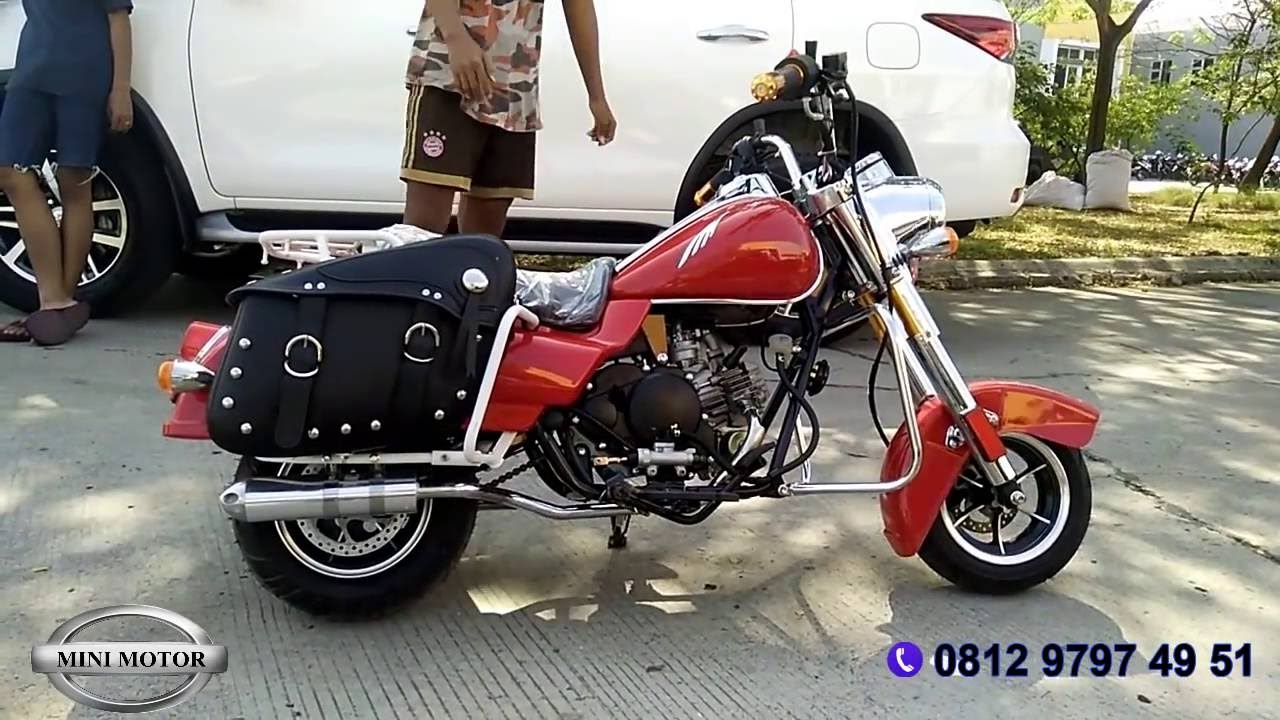 Mini Harley Davidson 50cc minimotor co id YouTube