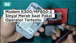 K300/MF800-2 Modem Has No Signal, Can Change IMEI Immediately
