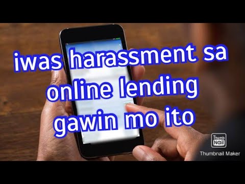 sa mga hinaharas ng online lending panoorin mo ito