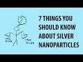 Silver nanoparticle risks and benefits: Seven things worth knowing