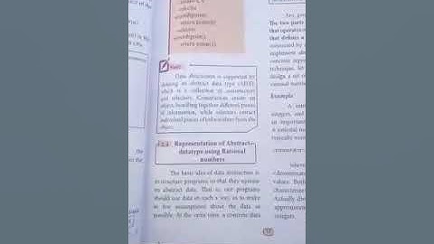 Cs chapter:2 Abstact data type using rational numbers