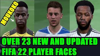 All New and Updated FIFA 22 Player Faces
