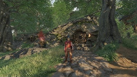 Before & After Build - Burrow By The Bridge - Enshrouded