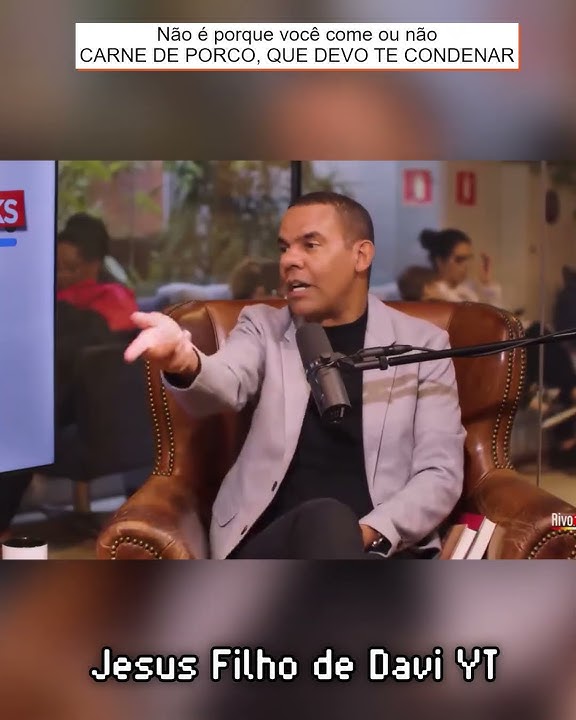 Sobre não comer carne de porco, usar véu ou guardar o sábado... #jesuscristo #rodrigosilva