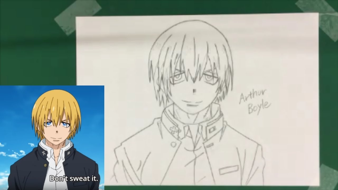 DRAWING - Arthur Boyle (Fire Force/Enen No Shouboutai){Série} ArtVenicius 