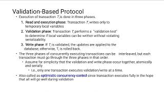 DBMS UNIT III TRANSACTIONS- PART 3