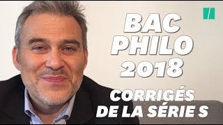Bac philo 2018 : Mon corrigé pour la série S screenshot 1
