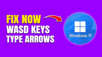 How to Fix WASD Keys Swapped With Arrow Keys in Windows 11