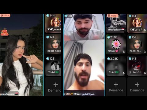 لايف نهاد ونودي لايف لؤي يفضح حسين نهاد يعترف انه يحب هيام قسمة ونصيب