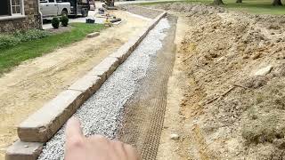 Behind the Scenes:  Why GeoGrid Is A Critical Component of Your Retaining Wall