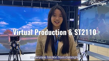 Colorlight Virtual Production and ST2110 at ISLE 2024