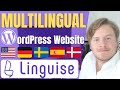 How to Make a WordPress Website Multilingual With Linguise