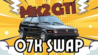 The MK2 GTI 5 Cylinder HAS POWER. Wiring in The Fuel Pump and Giving the Car POWER