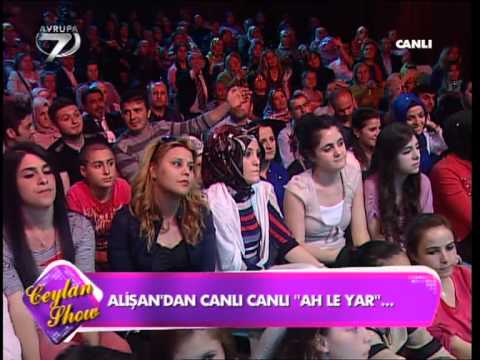 Alisan - Ah le yar yar   Ceylan Show Canli Baglama 2012 Yeni