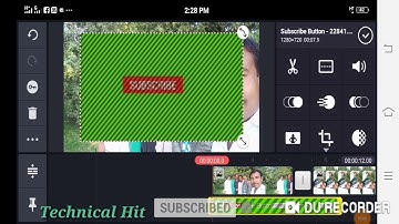 video lining problem in kinemaster | Green Layer support solutions