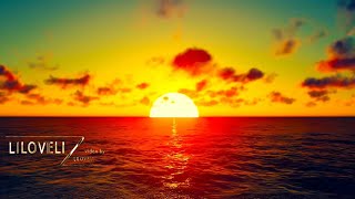 Beautiful Sunset Over The Ocean - Most Relaxing Romantic Saxophone Music - Sleep Music Relaxation