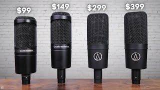 Which Audio-Technica Microphone Should You Buy? // Audio-Technica AT2020, At2035, AT4040 & AT4033