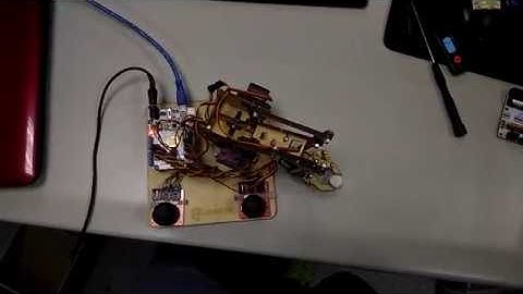 瑞帝電通-Arduino 機械手臂-工業4.0自動搬運2