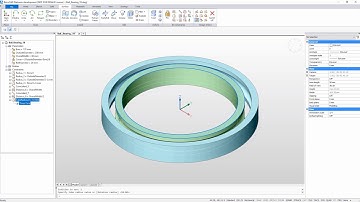 Use Parametrics and Constraints to make a Ball Bearing - BricsCAD Mechanical