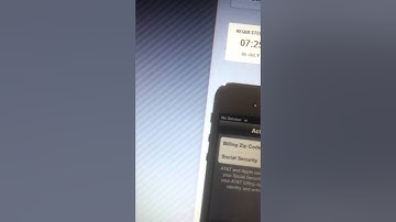 Att activation ssn & zip code wrong